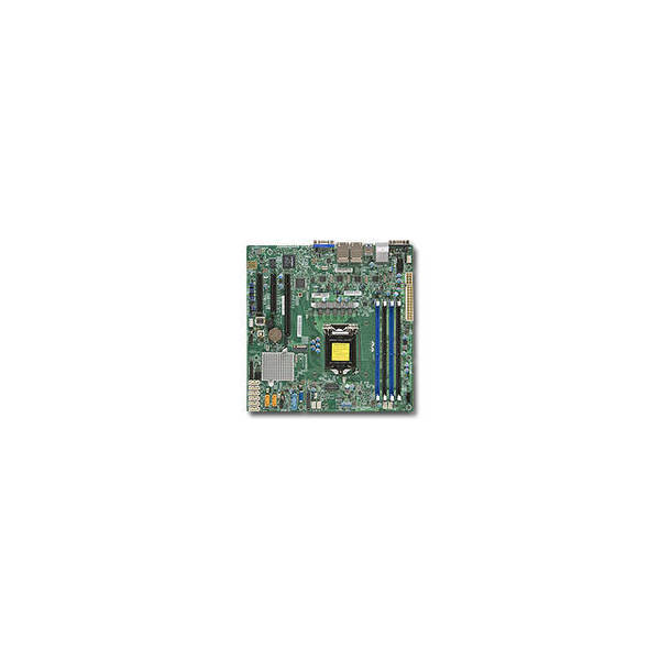 Supermicro X11SSH-LN4F-B LGA1151/Intel C236/DDR4/SATA3&USB3.0/V&4GbE/MicroATX MBD-X11SSH-LN4F-B